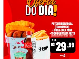 Combo Econômico mais fritas e coca grátis ( 1 pessoa)