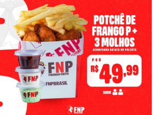 P + molhos extras grátis