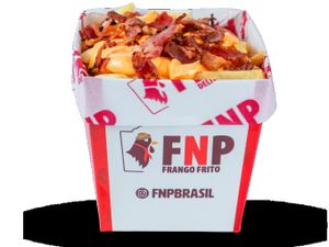 Potchê P de Batata Frita + Cheddar e Bacon