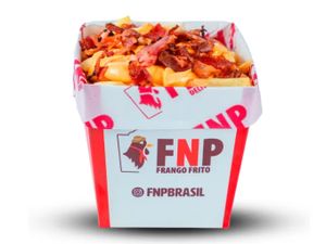 Batata  com cheddar e bacon PP