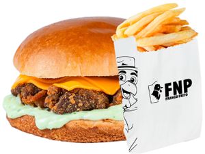 FNP Burguer de alcatra + Fritas