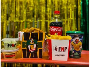 Potchê Copa + copo personalizado + refrigerante 600ml