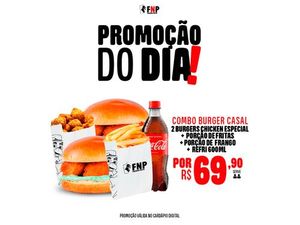 COMBO 2 BURGUER CASAL