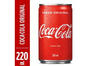 Coca Cola Latinha 220ml