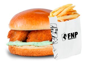 Burguer Chicken Especial + Fritas Saquinho