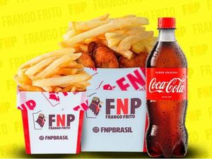 Potchê P Combo Casal de Frango Frito + Porção Extra + Refri 600ml Grátis