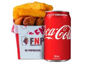 Potchê de Filezinho Individual + Escolha Seu Refrigerante Lata