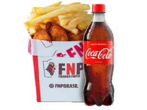 Potchê de Filezinho P + Escolha Seu Refrigerante 600ml