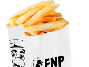 Porção PP  no saquinho de batata frita