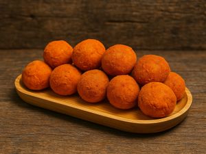 Bolinha de Mandioca c/Recheio Carne Seca