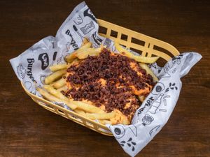 Batata bacon e cheddar (350g)