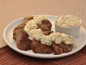 BIFE COM PALMITO