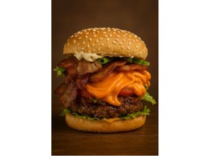 Bacon Cheddar Gorgonzola