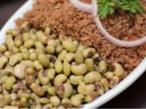 Paçoca com Feijão Verde (guarnição)