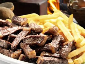 Petisco de Picanha Trinchada