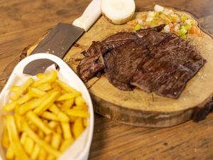 Comercial Carne de sol  Assado