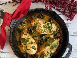 Frango ao Molho de Cogumelos