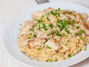 Risoto De Frango e Gorgonzola