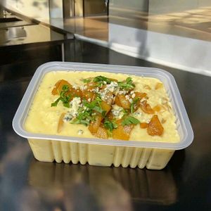 Risoto de Peras ao Mel e Gorgonzola