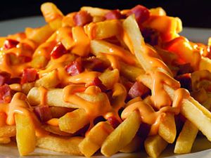 Fritas especial bacon