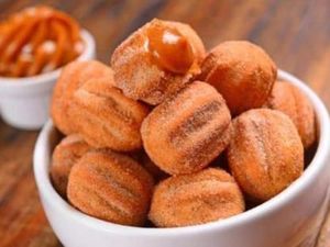 Porção de mini churros
