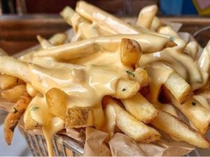 BATATA FRITA COM QUEIJO