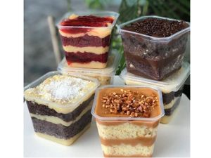 Bolo de pote ninho com nutella