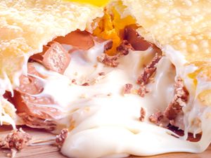 Chocolate Branco com KitKat
