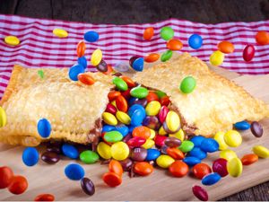 Chocolate com M&M's