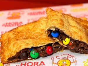 Chocolate com M&M's