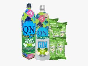 Combo Gin Qn Maçã Verde