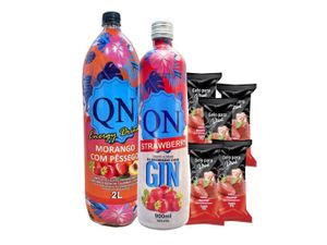 Combo gin Qn  Morango