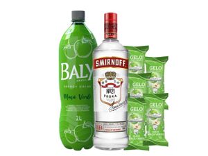 Combo Smirnoff Maçã Verde