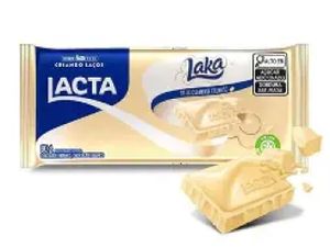 BARRA DE CHOCOLATE BRANCO LAKA 80G