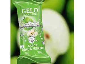 Gelo Sabor Maçã Verde