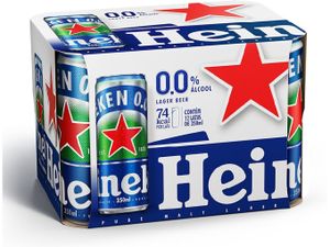 PACK DE HEINEKEN ZERO LATA 350ML