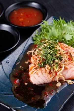 Sashimi do chef