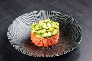 Tartar de salmão