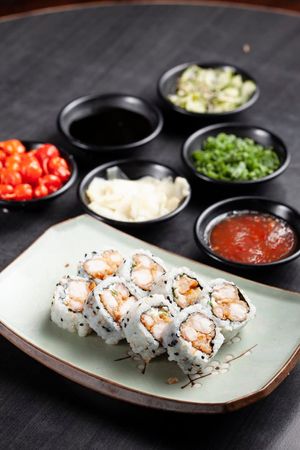 Uramaki Ebi 4 peças ou 8 peças