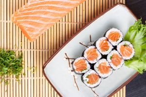 Hossomaki Salmão 4 peças ou 8 peças