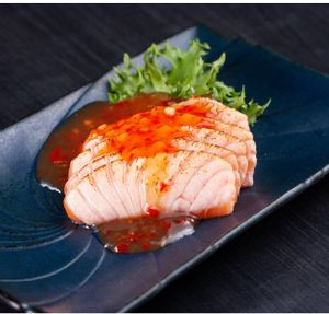 Sashimi Salmão flambado