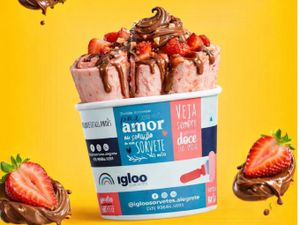 Morango com nutella