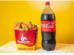 FRANGO NO POTE G + COCA COLA 2 LITROS