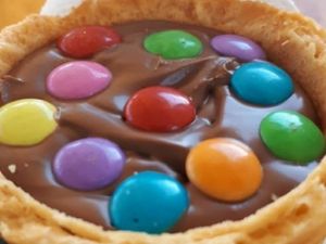 pizza cone M&MS ( doce)