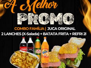 COMBO FAMÍLIA |   REFRI 2L + BATATA GDE + 2 ORIGINAL (x-salada)