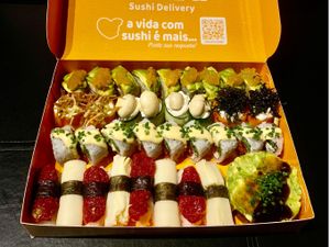 Combinado Vegetariano 33 peças