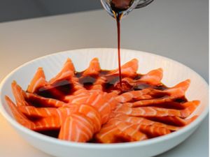 Carpaccio salmão