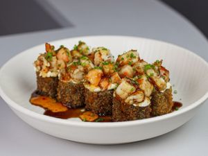 Hot Ebi Avocado - 8 peças