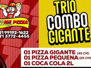 Trio-Gigante (45cm + 25cm + Refri)