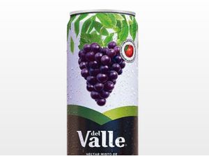 Del valle uva lata